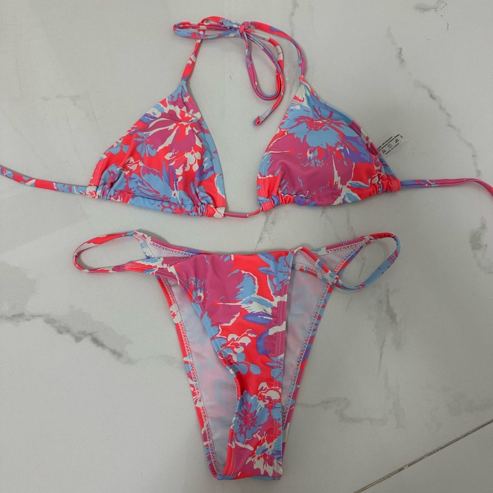 Pink bikini